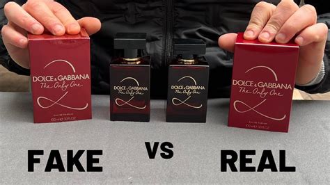 dolce gabbana the only one fake vs real